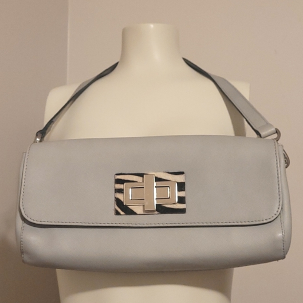 Guliver Design handmade Handbag in light grey
